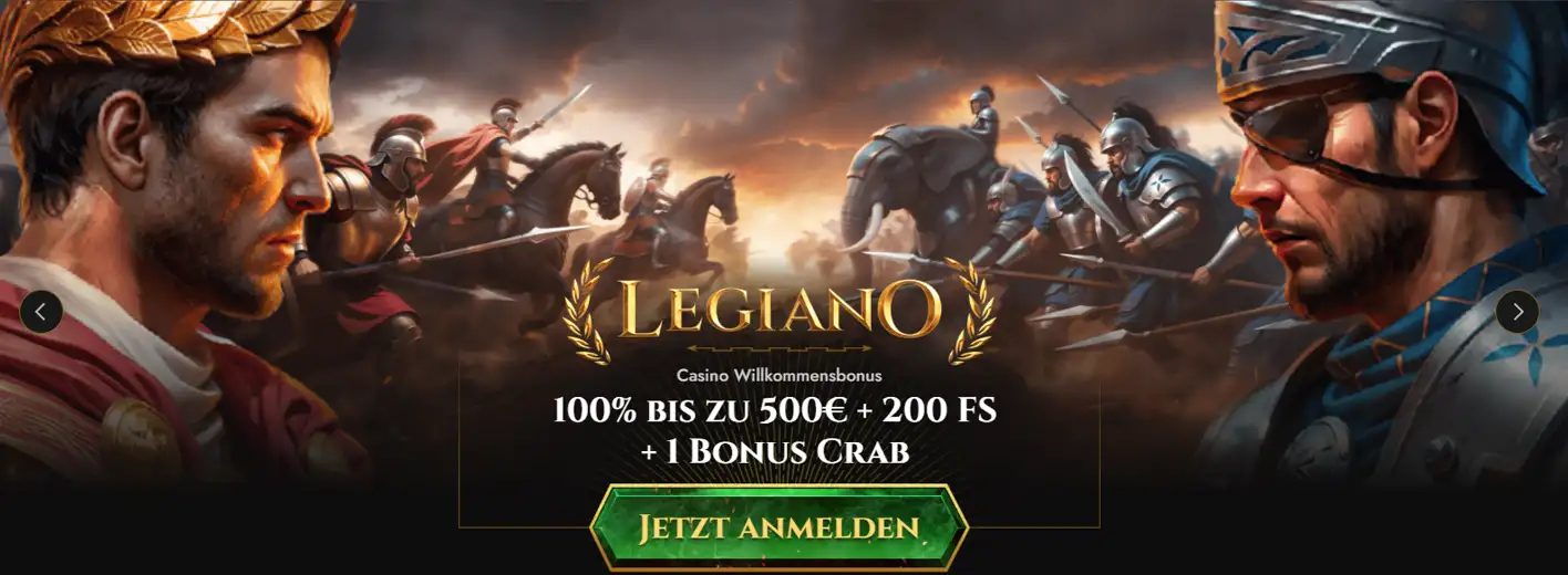 Legiano Casion Bonus ROW