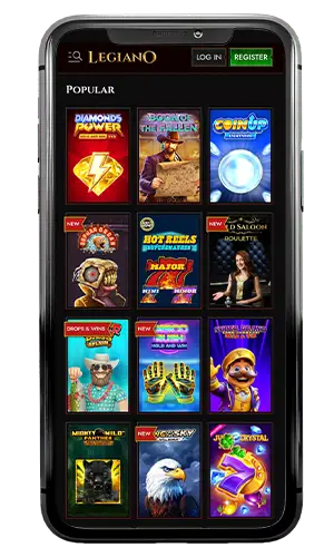 Legiano Casino Popular Slots ROW