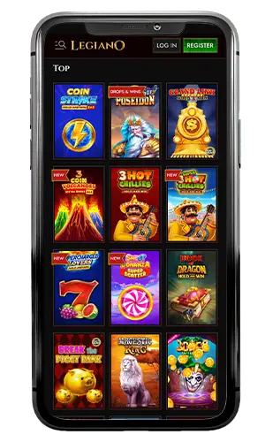Legiano Casino Top Slots ROW