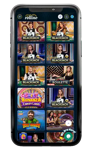Rollino Casino Live Blackjack ROW