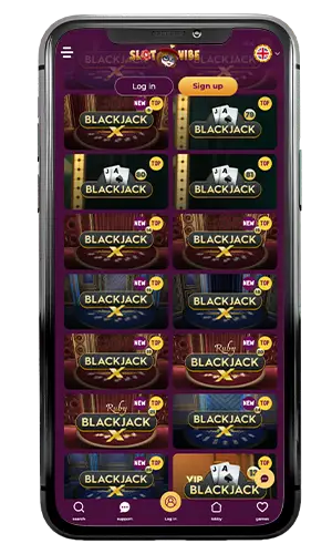 Slotvibe Casino Live Blackjack ROW