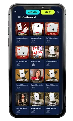Betbeast Casino Live Baccarat ROW