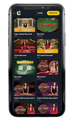 CampeonBet Casino Live Baccarat ROW