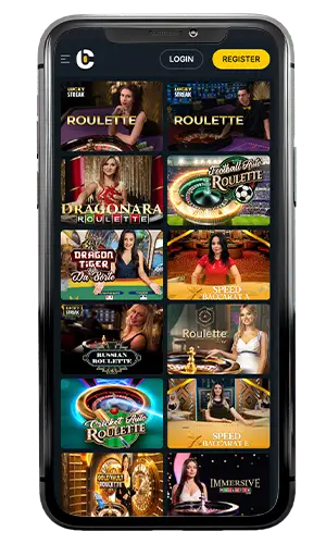 CampeonBet Casino Live Roulette ROW