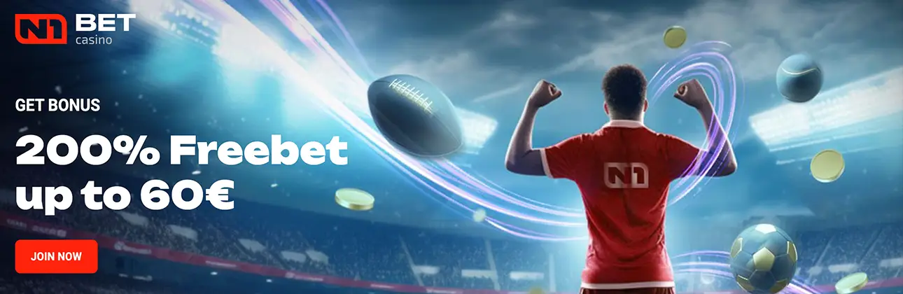 N1Bet Betting Bonus ROW