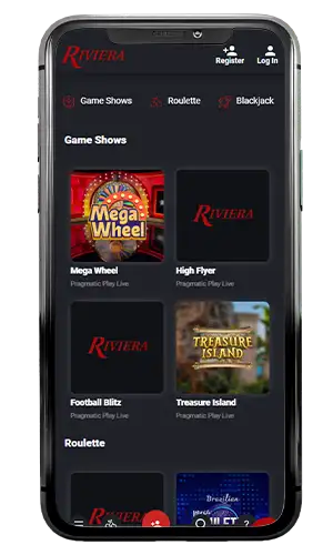 Riviera Casino Live Game Shows ROW