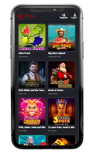 Riviera Casino Slots ROW 3