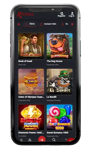 Riviera Casino Slots ROW 1