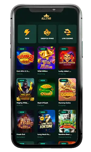 AllStar Casino New Slots ROW