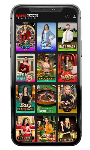 BangBang Casino Live Casino ROW 3