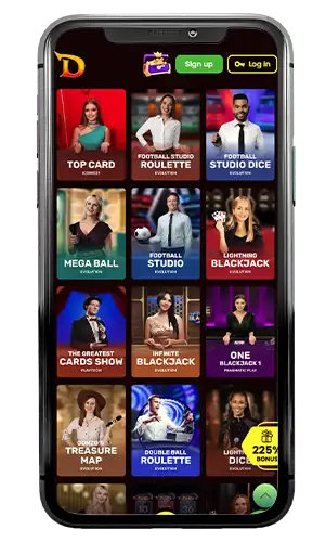 Dragonslots Casino Live Dealer Games 2 ROW