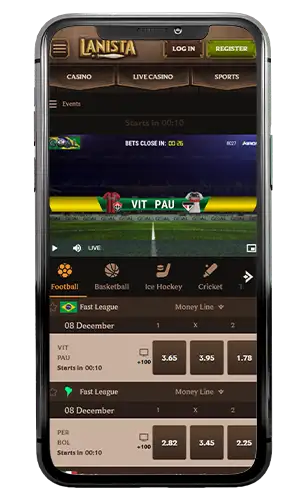 Lanista Sportsbetting 3 ROW