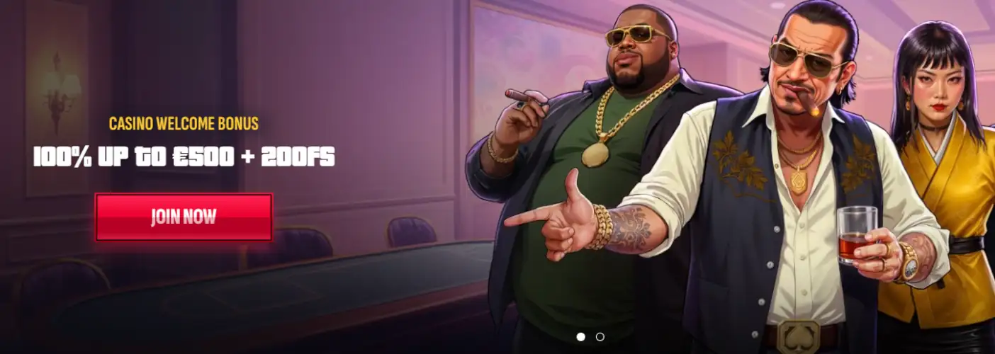 Mafia Casino Bonus EN